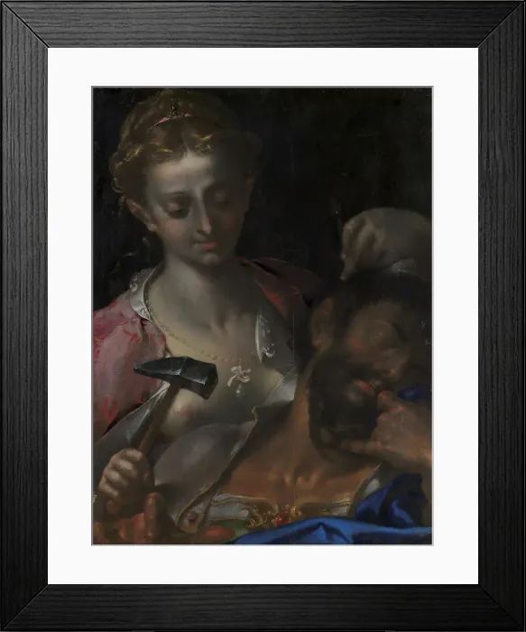 Framed Print : Jael Kills Sisera, 1561-1611. Creator: Bartholomeus Spranger Framed Print : Jael Kills Sisera, 1561-1611. Creator: Bartholomeus Spranger