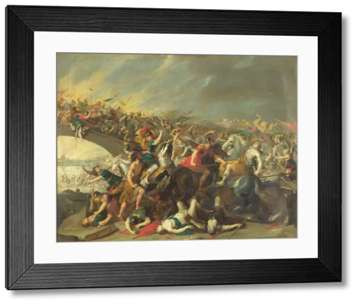 Framed Print : Fight with Amazons, 1587-1680. Creators: Hans Jordaens I, Hans Jordaens II, Hans Jordaens III, Hans Jordaens IV Framed Print : Fight with Amazons, 1587-1680. Creators: Hans Jordaens I, Hans Jordaens II, Hans Jordaens III, Hans Jordaens IV