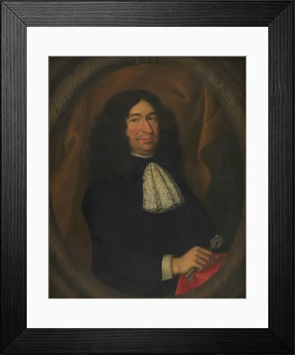 Framed Print : The Artist's Father, Bendix Grodtschilling the Elder, Warden of the Royal Kunstkammer, 1590-1690. Creator: Grodtschilling, Bendix II Framed Print : The Artist's Father, Bendix Grodtschilling the Elder, Warden of the Royal Kunstkammer, 1590-1690. Creator: Grodtschilling, Bendix II