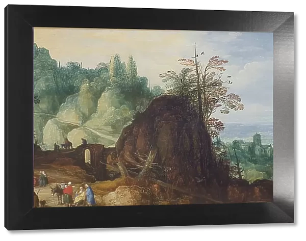 Mountain Landscape with a River, 1597-1625. Creators: Joos de Momper, the younger, Jan Brueghel the Elder