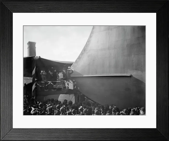 Framed Print : U.S.S. Maine, I name thee Maine, 1889 Nov. Creator: Unknown. U.S.S. Maine, I name thee Maine, 1889 Nov. Creator: Unknown Framed Print : U.S.S. Maine, I name thee Maine, 1889 Nov. Creator: Unknown. U.S.S. Maine, I name thee Maine, 1889 Nov. Creator: Unknown