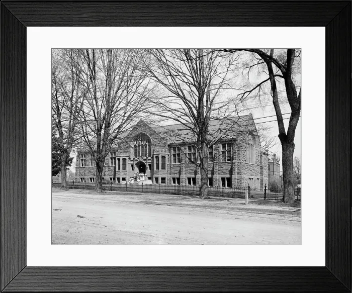 Framed Print : Library, Mount Holyoke College, Mass. between 1900 and 1910. Creator: William H. Jackson Framed Print : Library, Mount Holyoke College, Mass. between 1900 and 1910. Creator: William H. Jackson