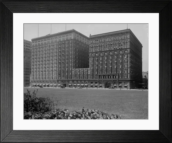 Framed Print : Congress Hotel, Chicago, Ill. between 1900 and 1910. Creator: Unknown Framed Print : Congress Hotel, Chicago, Ill. between 1900 and 1910. Creator: Unknown