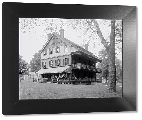 Psi Upsilon House, Amherst College, c1908. Creator: Unknown