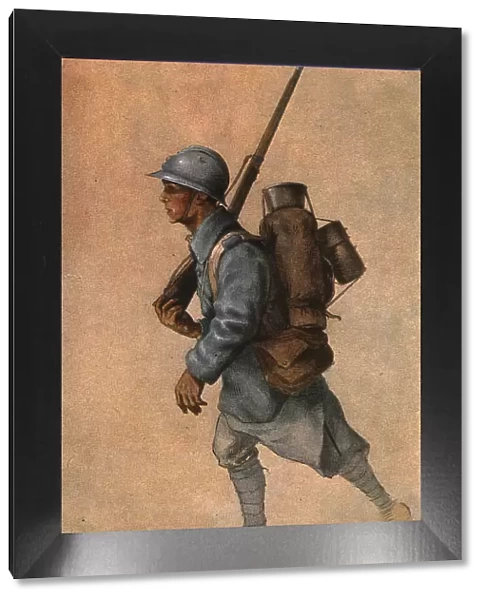 Un jeune soldat francais, 1915. Creator: Jean Droit