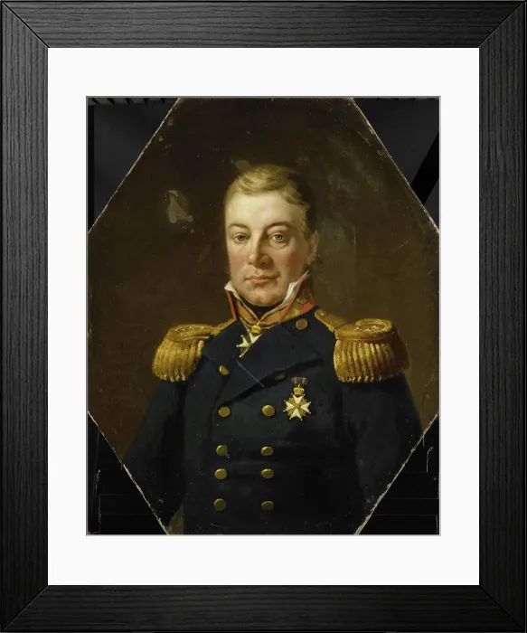 Framed Print : Arnold Adriaan Buyskes (1771-1838). Commissaris-generaal (1816-19), c.1865. Creator: Unknown Framed Print : Arnold Adriaan Buyskes (1771-1838). Commissaris-generaal (1816-19), c.1865. Creator: Unknown