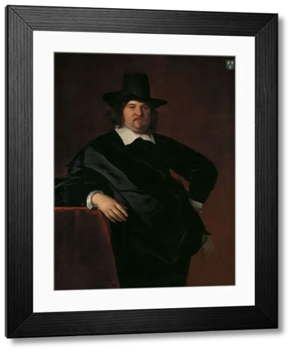 Framed Print : Abraham de Visscher (1605-67). Amsterdam merchant and director of the Dutch West India... 1650-1667 Creator: Jacob Adriaensz. Backer Framed Print : Abraham de Visscher (1605-67). Amsterdam merchant and director of the Dutch West India... 1650-1667 Creator: Jacob Adriaensz. Backer