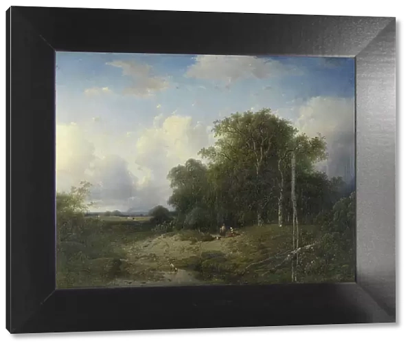 Landscape, 1840-1865. Creator: Frederik Hendrik Hendriks