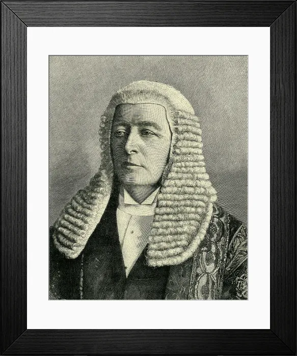 Framed Print : Mr. Speaker Gully, c1900. Creators: Bassano Studio, William Court Gully Framed Print : Mr. Speaker Gully, c1900. Creators: Bassano Studio, William Court Gully