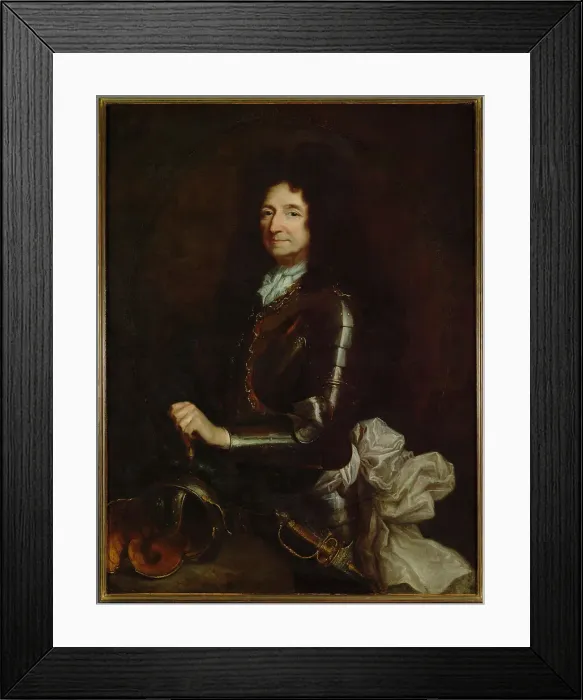 Framed Print : Portrait of the poet Jan Andrzej Morsztyn (1621-1693), 1690. Creator: Rigaud, Hyacinthe François Honoré (1659-1743) Framed Print : Portrait of the poet Jan Andrzej Morsztyn (1621-1693), 1690. Creator: Rigaud, Hyacinthe François Honoré (1659-1743)