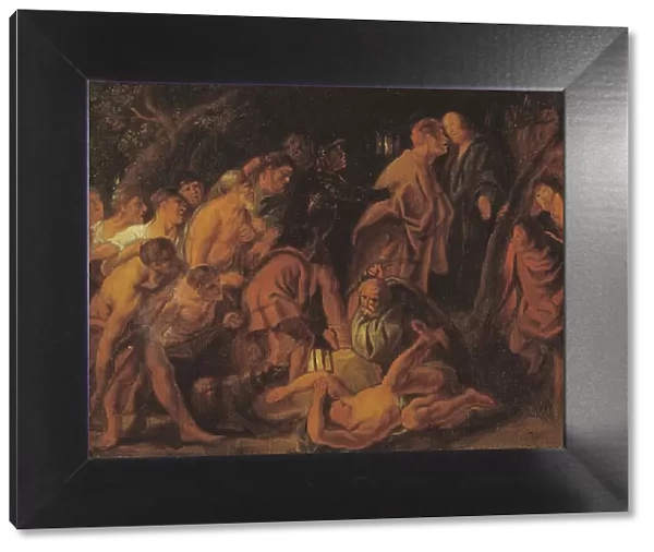 The Betrayal and Arrest of Christ in Gethsemane, 1608-1640. Creator: Jacob Jordaens