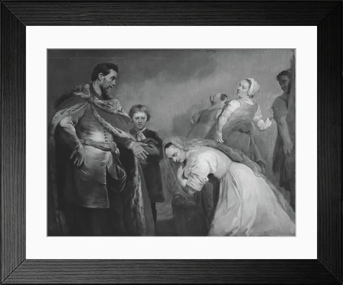Framed Print : Boas and Ruth, 1609-1653. Creators: Jacob Gerritsz Cuyp, Pieter de Grebber, Adam Camerarius