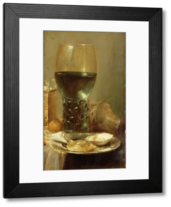 Framed Print : Still Life, 1612-1661. Creator: Pieter Claesz Framed Print : Still Life, 1612-1661. Creator: Pieter Claesz