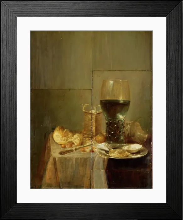 Framed Print : Still Life, 1612-1661. Creator: Pieter Claesz Framed Print : Still Life, 1612-1661. Creator: Pieter Claesz