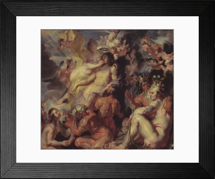 Framed Print : The Apotheosis of Aeneas, 1615-1619. Creator: Jacob Jordaens Framed Print : The Apotheosis of Aeneas, 1615-1619. Creator: Jacob Jordaens