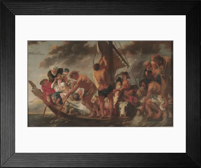 Framed Print : The Tribute Money, Peter Finding the Silver Coin in the Mouth of the Fish, 1616-1634. Creator: Jacob Jordaens Framed Print : The Tribute Money, Peter Finding the Silver Coin in the Mouth of the Fish, 1616-1634. Creator: Jacob Jordaens