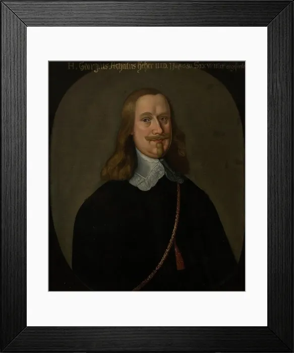 Framed Print : Georg Achaz Heher, 1601-1667, c17th century. Creator: Anon