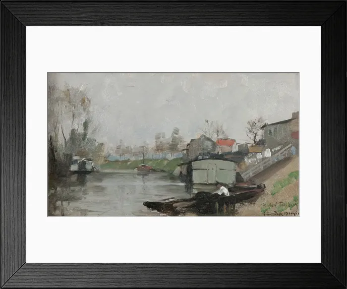 Framed Print : Suburb of Paris. Creator: Sven Richard Bergh Framed Print : Suburb of Paris. Creator: Sven Richard Bergh