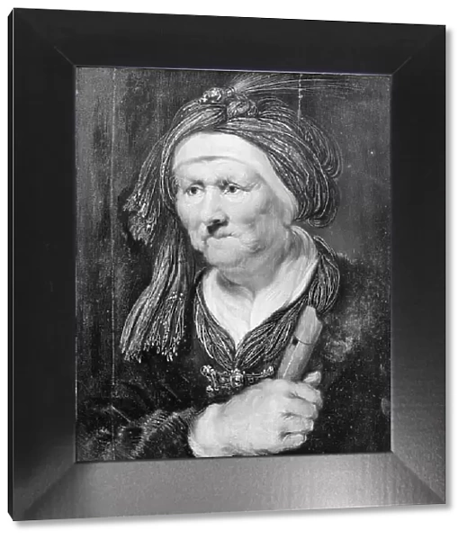 An old woman. Allegory of hearing, 1624-1670. Creator: Karel van Mander III