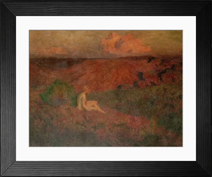 Framed Print : Solitude'. Creator: Emile-Rene Menard. Solitude'. Creator: Emile-Rene Menard Framed Print : Solitude'. Creator: Emile-Rene Menard. Solitude'. Creator: Emile-Rene Menard