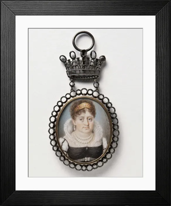 Framed Print : Princess Sofia Albertina (1753-1829), 1817. Creator: Eric Reuterborg Framed Print : Princess Sofia Albertina (1753-1829), 1817. Creator: Eric Reuterborg