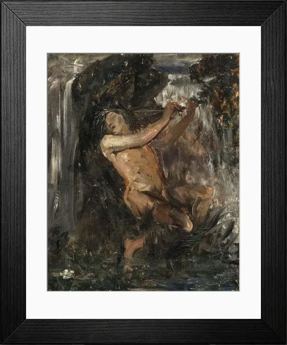Framed Print : Sketch for The Water Sprite, late 19th-early 20th century. Creator: Ernst Josephson Framed Print : Sketch for The Water Sprite, late 19th-early 20th century. Creator: Ernst Josephson