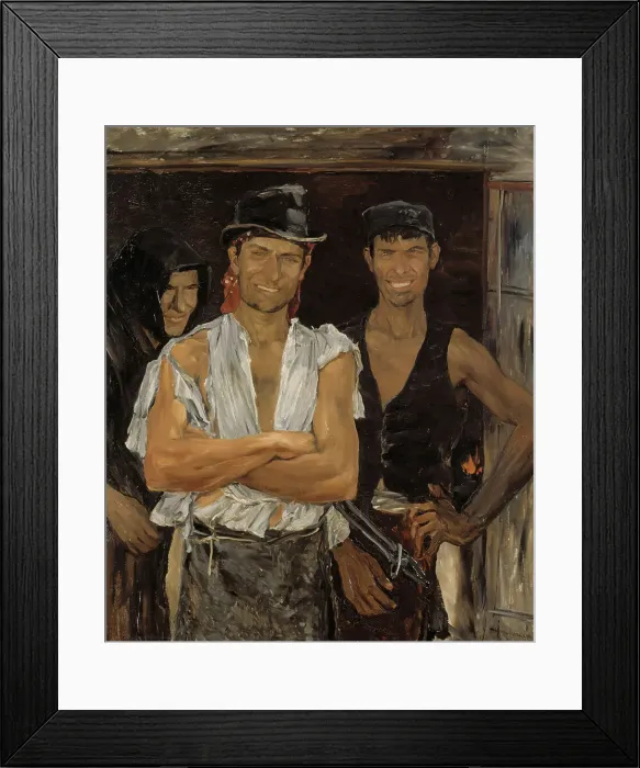 Framed Print : Spanish Smiths, 1881. Creator: Ernst Josephson Framed Print : Spanish Smiths, 1881. Creator: Ernst Josephson