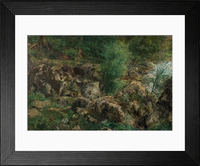 Framed Print : The Cool, 1886. Creator: Ernst Josephson Framed Print : The Cool, 1886. Creator: Ernst Josephson
