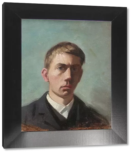 Self portrait, c1890s. Creator: Eugène Jansson