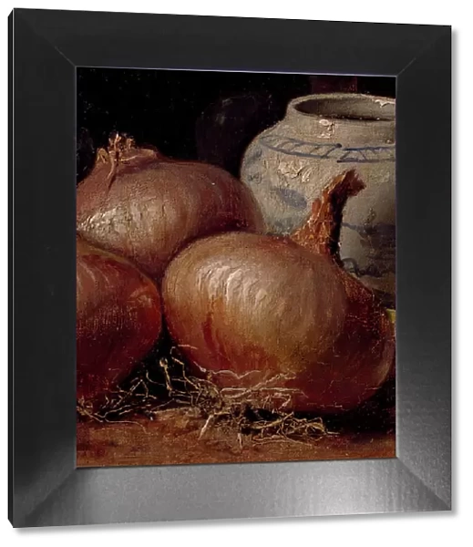 Still Life with Onions, 1882. Creator: Eugène Jansson