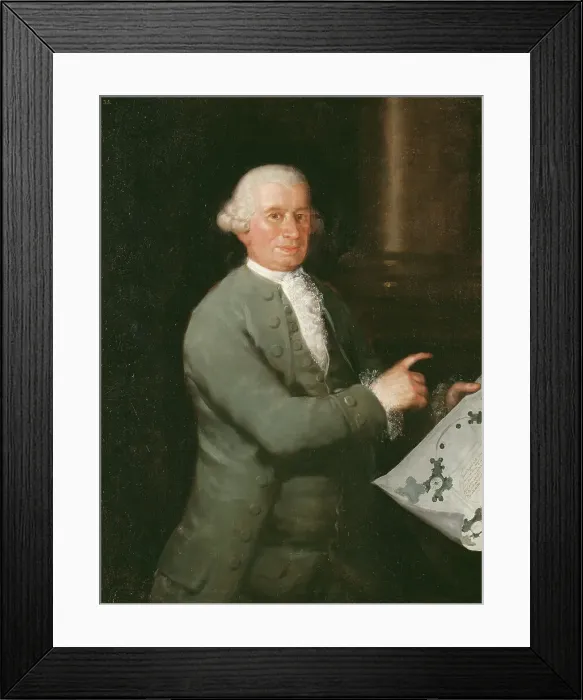 Framed Print : The Architect Ventura Rodriguez, 1784. Creator: Francisco Goya Framed Print : The Architect Ventura Rodriguez, 1784. Creator: Francisco Goya