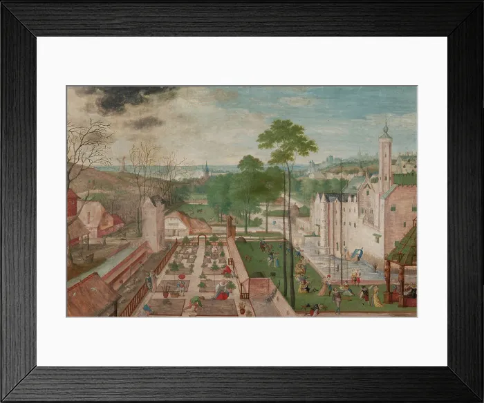 Framed Print : The spring, 1594. Creator: Frans Boels Framed Print : The spring, 1594. Creator: Frans Boels