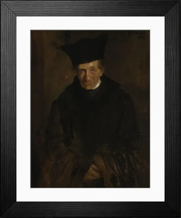 Framed Print : The Theologian Ignaz von Döllinger, 1883. Creator: Franz von Lenbach Framed Print : The Theologian Ignaz von Döllinger, 1883. Creator: Franz von Lenbach