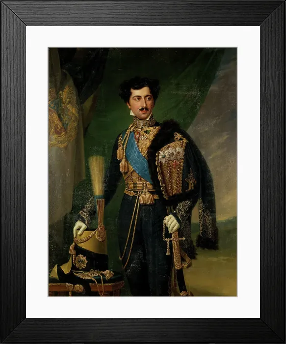 Framed Print : Oskar I, 1799-1859, King of Sweden and Norway, c1830s. Creator: Fredric Westin Framed Print : Oskar I, 1799-1859, King of Sweden and Norway, c1830s. Creator: Fredric Westin