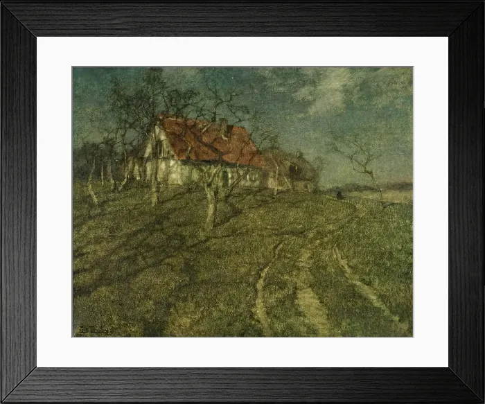 Framed Print : Shadows. Creator: Frits Thaulow Framed Print : Shadows. Creator: Frits Thaulow