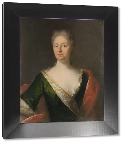 Sofia Gyllenstierna af Ulaborg (1682-1722), Baroness, married to baron Adolf Herman Wrangel... 1721 Creator: Georg Desmarees