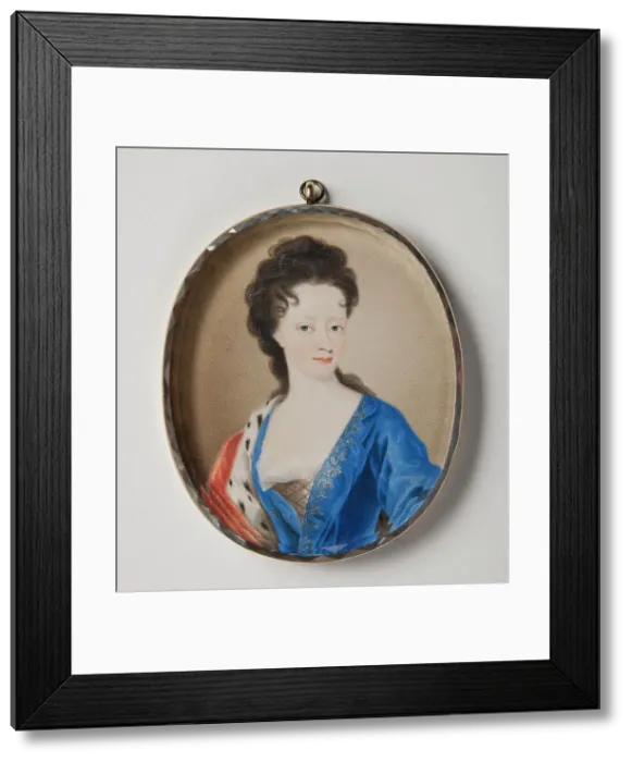 Framed Print : Princess Sophie Hedvig of Danmark (1677-1753), c1710s. Creator: Georg Saleman Framed Print : Princess Sophie Hedvig of Danmark (1677-1753), c1710s. Creator: Georg Saleman