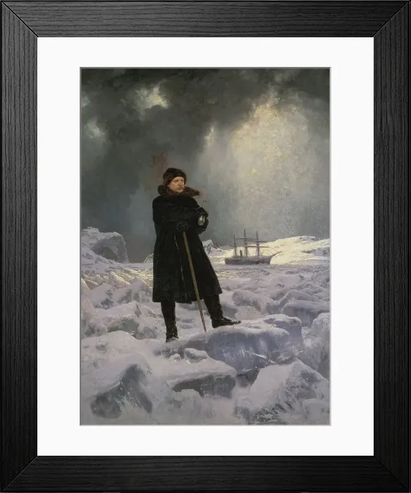 Framed Print : The Explorer A.E. Nordenskiöld, 1886. Creator: Georg von Rosen Framed Print : The Explorer A.E. Nordenskiöld, 1886. Creator: Georg von Rosen