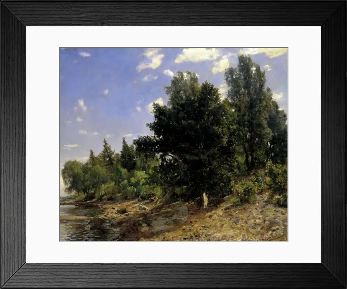Framed Print : The Height of Summer. Creator: Hans Heyerdahl Framed Print : The Height of Summer. Creator: Hans Heyerdahl
