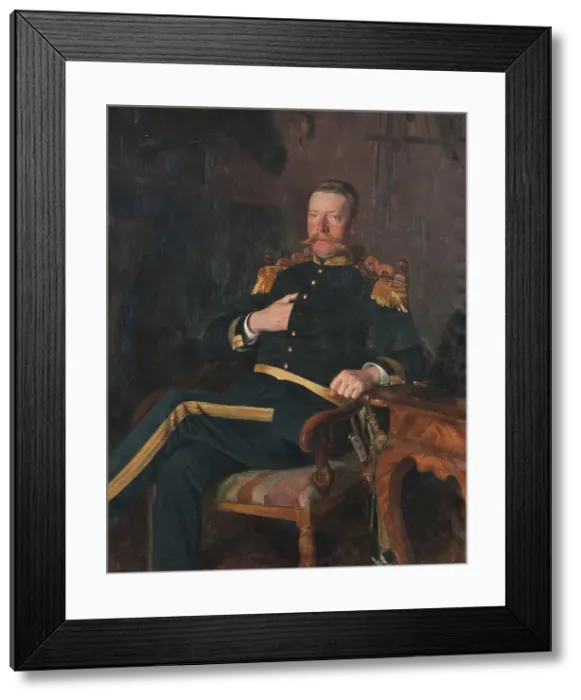 Framed Print : Patrick Baron Seton (1849-1911), born in Scotland, active in Sweden and Scotland... 1891. Creator: Ivar Nyberg Framed Print : Patrick Baron Seton (1849-1911), born in Scotland, active in Sweden and Scotland... 1891. Creator: Ivar Nyberg