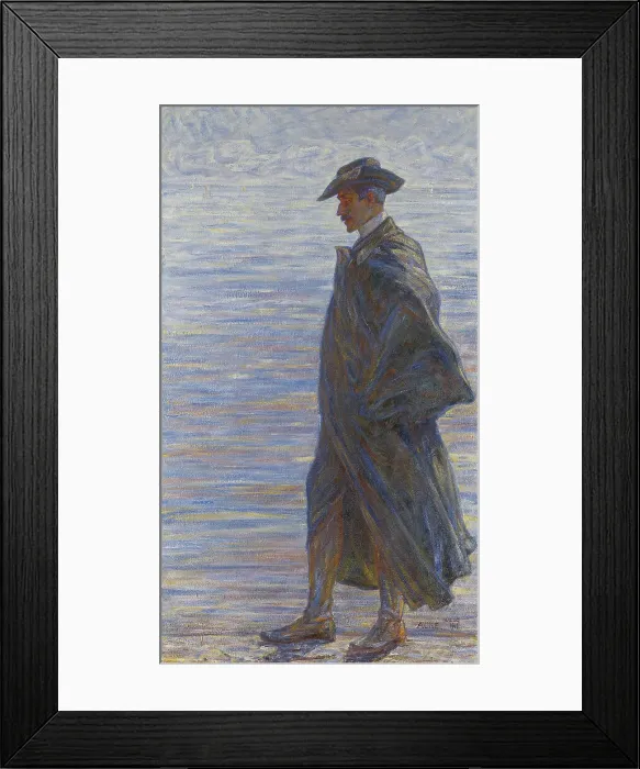 Framed Print : The Poet. Verner von Heidenstam, Author, 1911. Creator: Johan Axel Gustav Acke Framed Print : The Poet. Verner von Heidenstam, Author, 1911. Creator: Johan Axel Gustav Acke