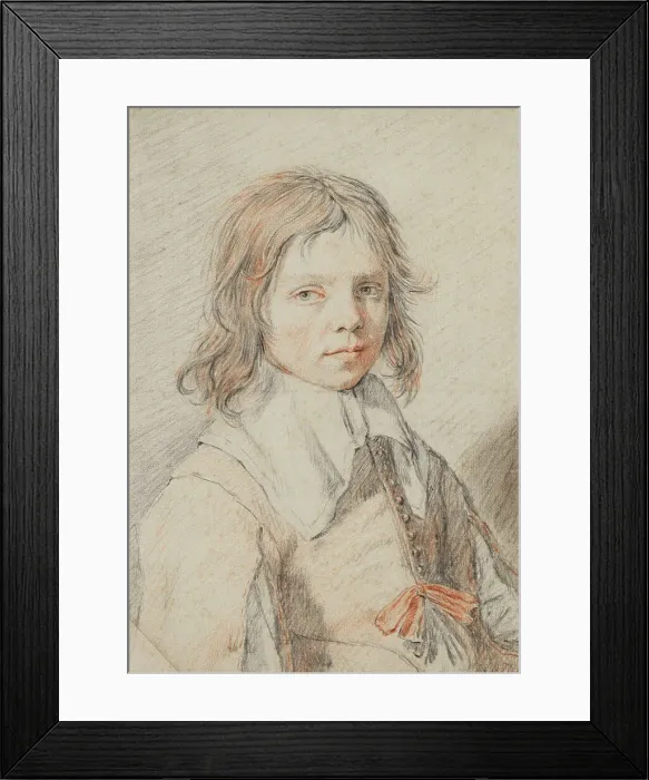 Framed Print : Portrait of a boy, c.1660. Creator: Jan de Bray Framed Print : Portrait of a boy, c.1660. Creator: Jan de Bray