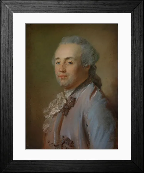 Framed Print : The Marquis de Marigny, 18th century. Creator: Jean-Baptiste Perronneau Framed Print : The Marquis de Marigny, 18th century. Creator: Jean-Baptiste Perronneau