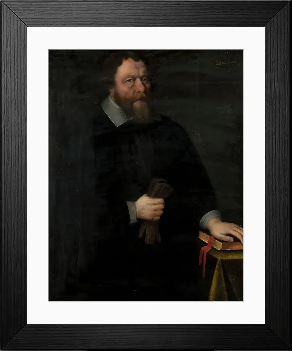 Framed Print : Olaus Christophori (Olof Kristoffersson) Aurivillius (1603-1668), parish priest... 1661. Creator: Johan I Aureller Framed Print : Olaus Christophori (Olof Kristoffersson) Aurivillius (1603-1668), parish priest... 1661. Creator: Johan I Aureller