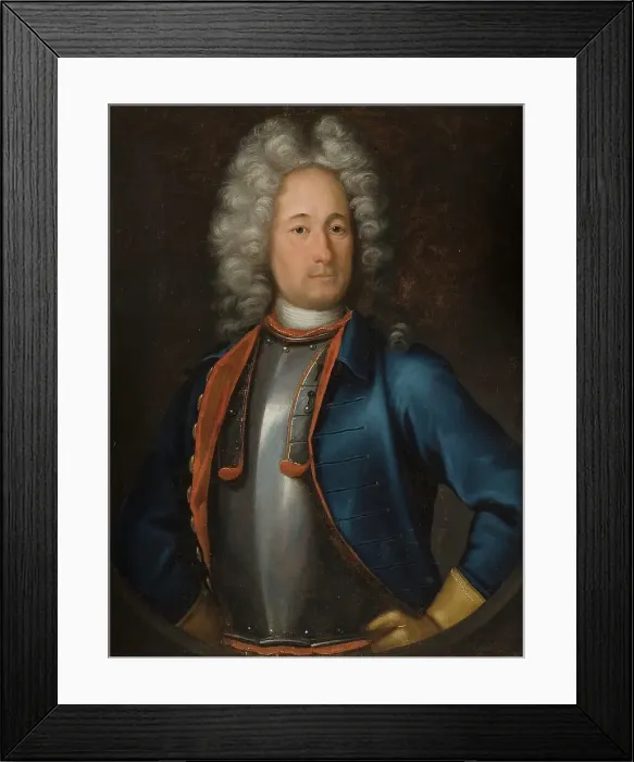 Framed Print : Olof Strömstierna, 1664-1730 (born Knape), 1715. Creator: Johann Heinrich Wedekind Framed Print : Olof Strömstierna, 1664-1730 (born Knape), 1715. Creator: Johann Heinrich Wedekind