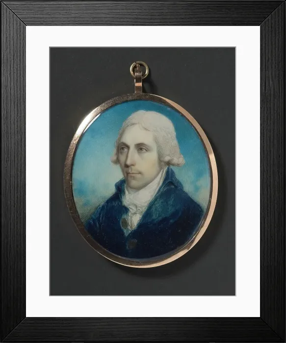 Framed Print : Unknown man, c1800. Creator: John Barry Framed Print : Unknown man, c1800. Creator: John Barry