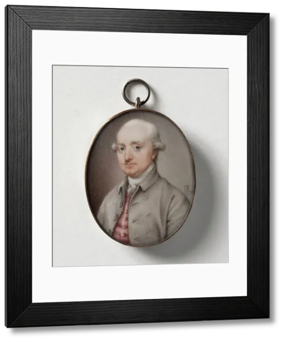 Framed Print : Self portrait, 1775. Creator: John Bogle