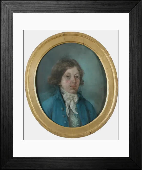 Framed Print : Portrait of the stable master Adam Ferdinand Drufva (1779-1838), c1800s. Creator: Jonas Forsslund Framed Print : Portrait of the stable master Adam Ferdinand Drufva (1779-1838), c1800s. Creator: Jonas Forsslund