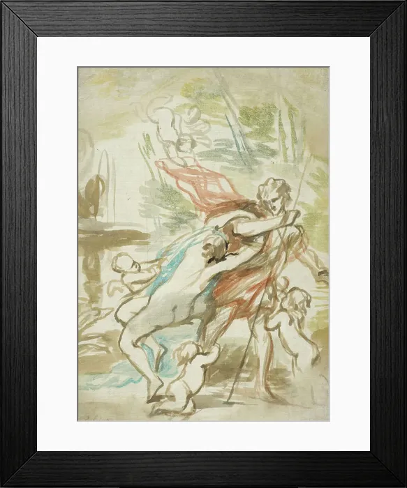 Framed Print : Venus and Adonis. Creator: Jurgen Ovens Framed Print : Venus and Adonis. Creator: Jurgen Ovens