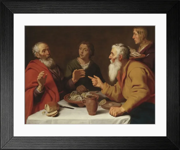 Framed Print : The Disobedient Prophet, 1620s. Creator: Lambert Jacobsz Framed Print : The Disobedient Prophet, 1620s. Creator: Lambert Jacobsz